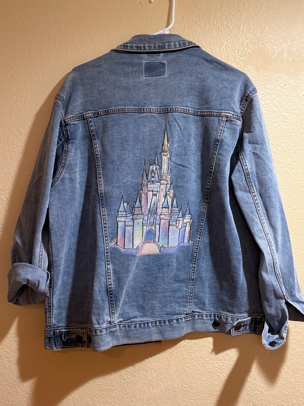 Disney World Castle Jean Jacket XL (Darling Dream Co)